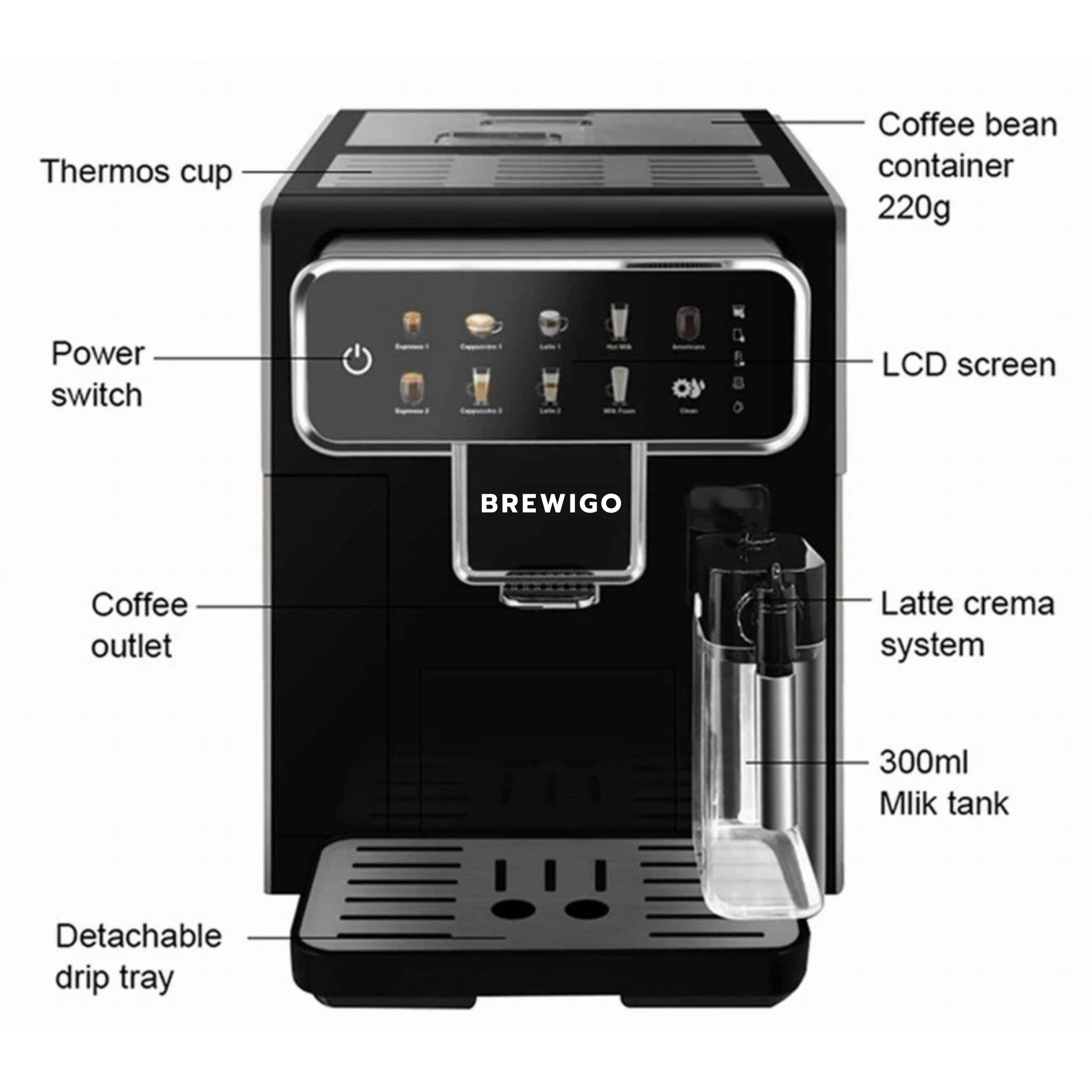 Brewigo™ Automatic Coffee Maker