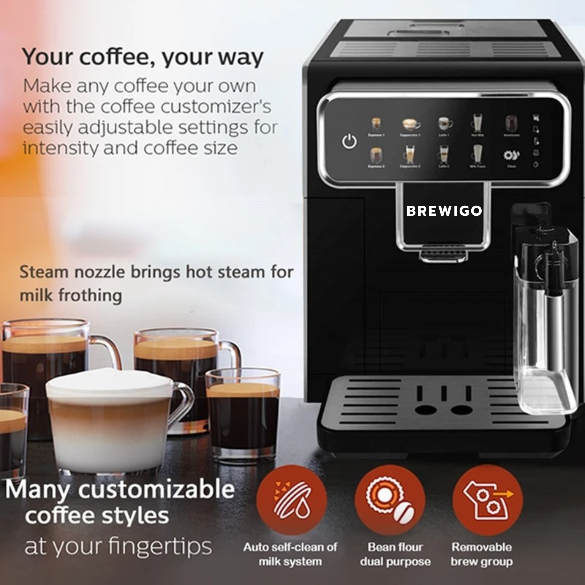 Brewigo™ Automatic Coffee Maker